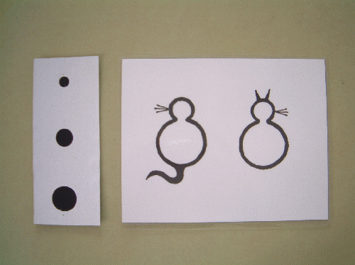 ③斜視訓練カード