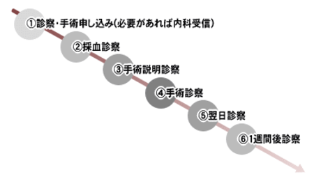 手術までのスケジュール